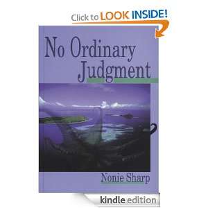 No Ordinary Judgement Nonie Sharp   Kindle Store