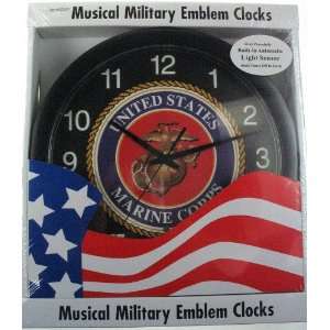  Marines Musical Wall Clock
