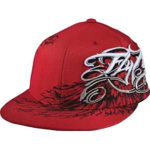  FLY RACING CUSTOM CASUAL MX OFFROAD HAT RED SM/MD 