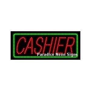  Cashier LED Sign 11 x 27