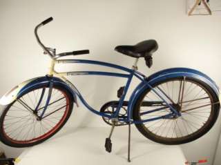 1952 Schwinn Vintage Road Bike Blue E11148  