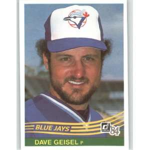  1984 Donruss #645 Dave Geisel   Toronto Blue Jays 