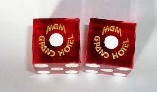 MGM GRAND CASINO DICE LAS VEGAS HARD TO FIND GAMBLING CRAPS  