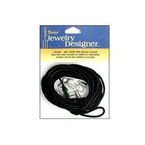  Darice Jewelry Designer Necklace Kit Leather Cord 2mm 