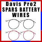 new davis pro2 spars battery lead wires 7353 2034 red