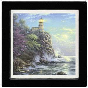   Kinkade Gift Split Rock Lighthouse Coasters New