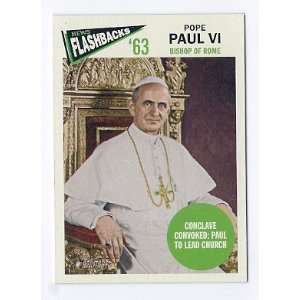   Topps Heritage News Flashbacks #PP Pope Paul VI