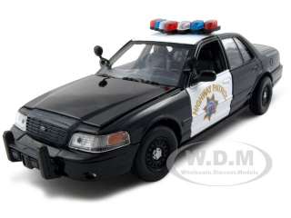   Ford Crown Victoria Highway Patrol Car die cast model by Motormax