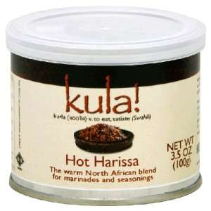 Kula, Hot Harissa Spice Blend, 3.5 OZ Can  Grocery 