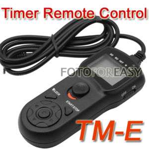 Timer Remote Switch for OLYMPUS E3 E1 E300 E10 RM CB1  