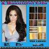 15inch remy human clip in hair extension 7pcs full head 10 colors hot 