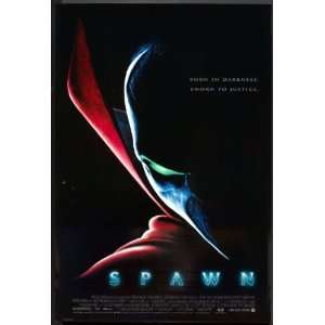  SPAWN original 1997 rolled regular one sheet movie poster 