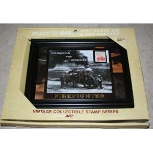  VINTAGE COLLECTABLE STAMP SERIES FIREFIGHTER Toys & Games