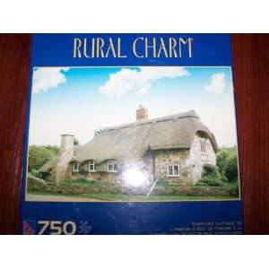    Rural Charm   750 Piece Puzzle   Thatched Cottage, UK Toys & Games