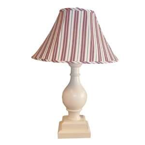  Red Dillon Vase Lamp 