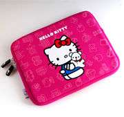 For Sony Tablet S 9.4 Adorable Hello Kitty Neoprene Plush Sleeve 