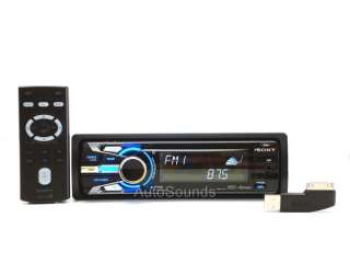 SONY DSX S100 /WMA iPOD DIGITAL MEDIA PLAYER TUNE TRAY FRONT AUX 