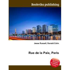  Rue de la Paix, Paris Ronald Cohn Jesse Russell Books