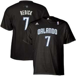  adidas Orlando Magic #7 J.J. Redick Black Net Number T 