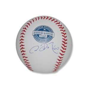  Chien Ming Wang Autographed Ball   2009 Yankee Stadium OML 