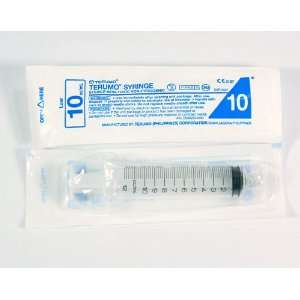  10 cc/ml 2 pcs Syringe w/o Needles New Sterile Disposable 