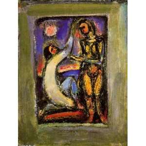 FRAMED oil paintings   Georges Rouault   24 x 32 inches   The Garden 