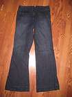 Eddie Bauer Curvy Trouser jeans Womens 8 32X32 Wide Leg