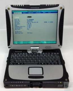 Panasonic Toughbook CF 19 CF 19CHBAXBM 1.06GHz 1GB RAM Wifi Tablet 