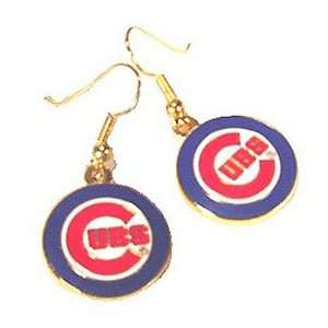  Chicago Cubs Hook Earrings