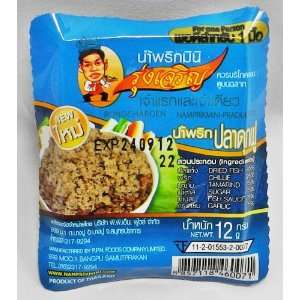  Nam Prik Pla duk foo Chili Sauce 12g NEW SEALED Thai Food 