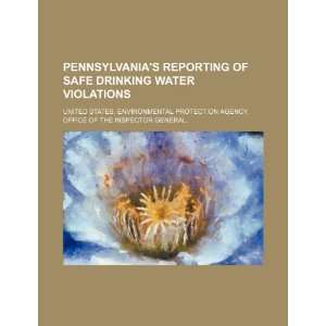  Pennsylvanias reporting of safe drinking water violations 