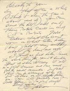 CHARLES DANA GIBSON   AUTOGRAPH LETTER SIGNED  