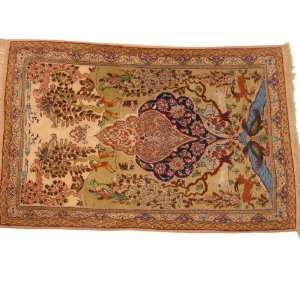    rug hand knotted in Persien, Esfahan 3ft5x2ft3