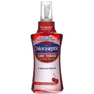  Chloraseptic Sore Throat Spray Cherry 6 oz (Quantity of 5 