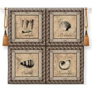  Shell Works Seashells Tapestry Wall Hanging