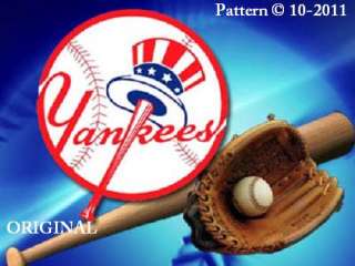 New York Yankees #3 Cross Stitch Pattern Baseball TBB  