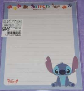 Disney STITCH ~ Light Blue Stationary Letter Set  
