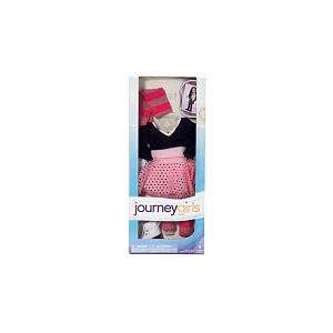  Journey Girls 18 Inch Doll Clothes   Black Leotard, Pink 
