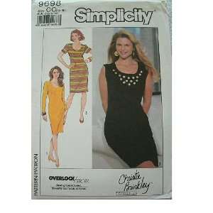   16 18 CHRISTIE BRINKLEY COLLECTION EASY TO SEW SIMPLICITY PATTERN 9698