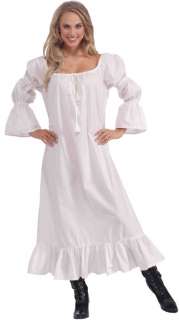 New womens white slip chemise dress under gown medieval renaissance 