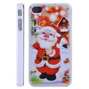  For iPhone 4 Christmas Santa Case Hard Cover #7 