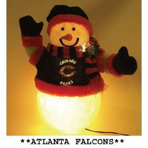  Falcons Fiber Optic Snowman Christmas Decorations