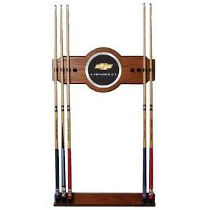  Best Quality Chevrolet 2 piece Wood and Mirror Wall Cue 