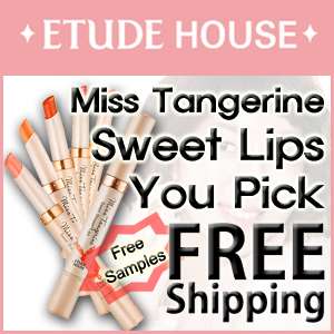 Etude House] EtudeHouse Miss Tangerine Sweet Shower Lips 5 colors 