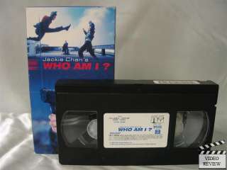 Who Am I? VHS Jackie Chan, Michelle Ferre  