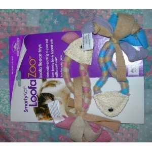  SmartyKat LoofaZoo Loofa Fleece Toy