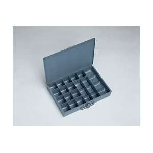  Small Compartment Steel Scoop Boxes   17 Compartments 