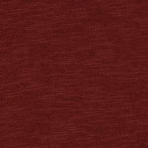  58 Wide Cotton Slub Jersey Knit Dark Rust Fabric By The 