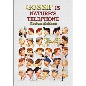  Exclusive By Buyenlarge Gossip is Natures Telephone 28x42 