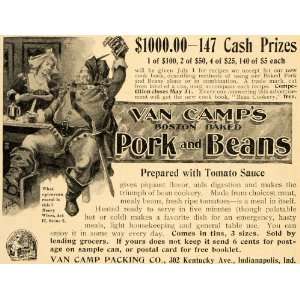   Pork Beans Tomato Sauce Men   Original Print Ad